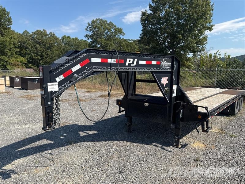 20000 lb 26 ft T/A Gooseneck 26 Flatbed Trailer Plato/keson prikolice