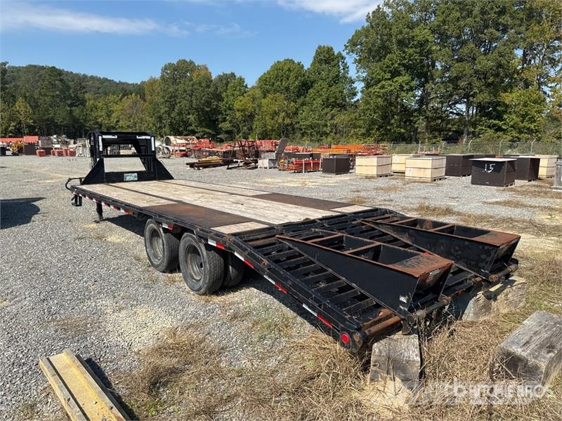 20000 lb 26 ft T/A Gooseneck 26 Flatbed Trailer Plato/keson prikolice