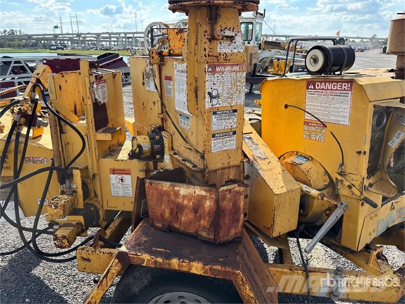200XP Tow-Behind Wood Chipper ماكينات تقطيع أخشاب الحراجة