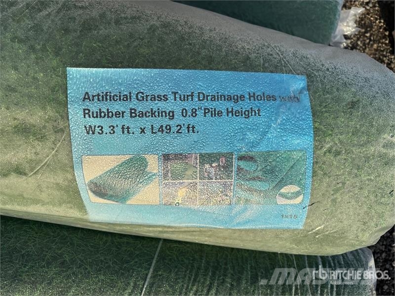 3.3 ft x 49.2 ft Artificial Grass Turf Drainage Ho Hejsespil, hejseværk og materialelifte