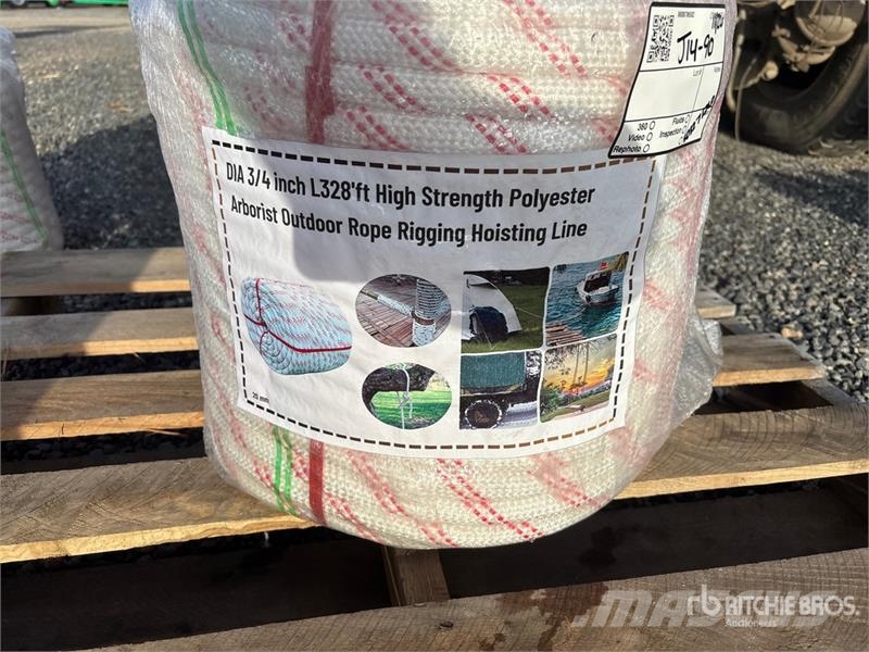  3/4 in x 328 ft High Strength Polyester Arborist O Andre komponenter