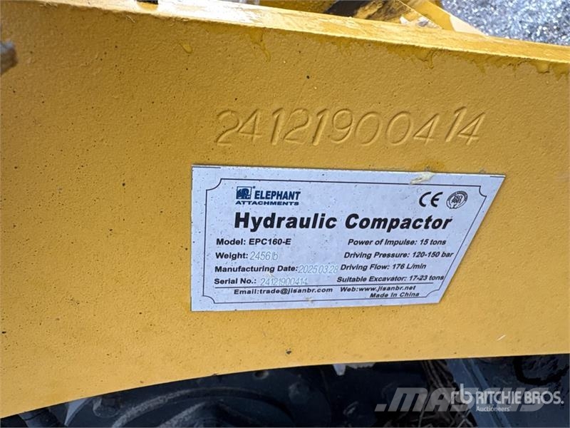  36 in Excavator Hydraulic Plate Compactor Attachme Compactadores de placas
