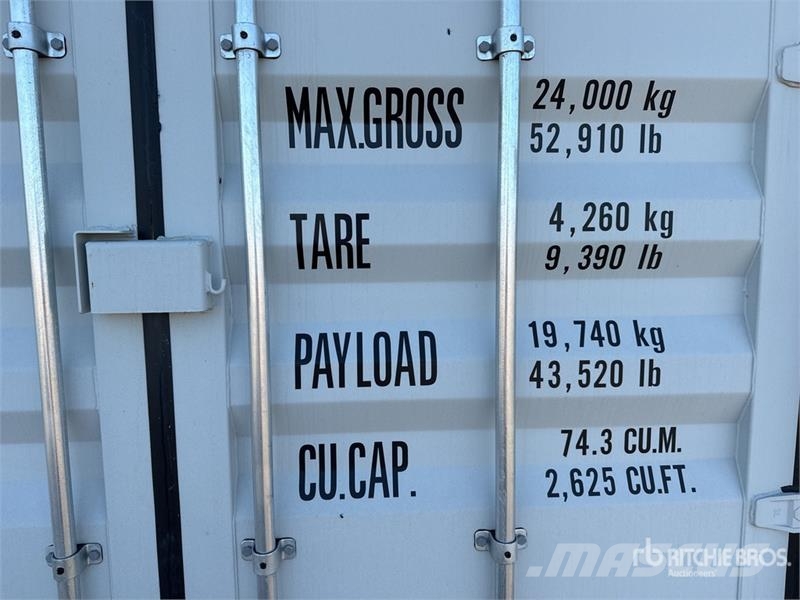 40 ft High Cube Multi-Door Storage Container Kontenery magazynowe