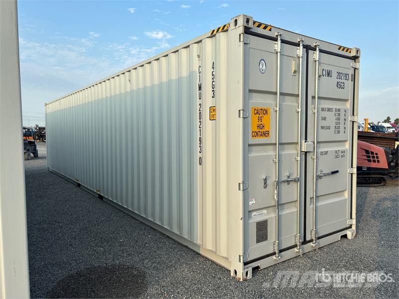 40 ft High Cube Multi-Door Storage Container Storage containers
