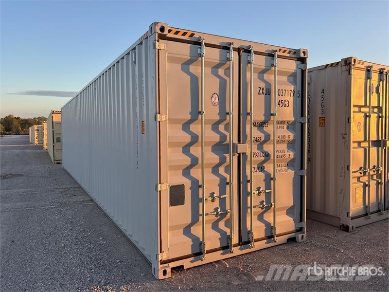  40 ft High Cube Multi-Door Storage Container Uzglabāšanas konteineri