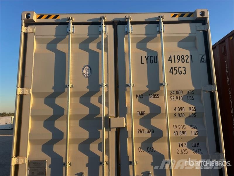 40 ft High Cube Multi-Door Storage Container Uzglabāšanas konteineri