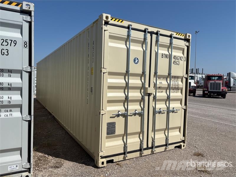 40 ft High Cube Multi-Door Storage Container Lagerbehälter