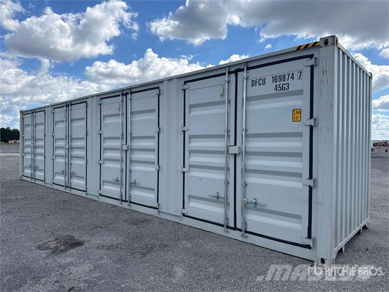 40 ft High Cube Multi-Door Storage Container (Unus Lagerbehälter