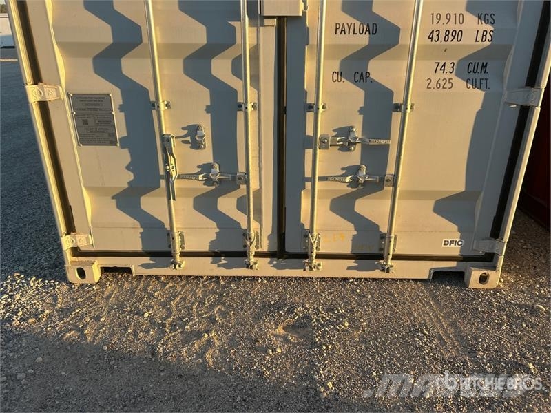 40 ft High Cube Multi-Door Storage Container Uzglabāšanas konteineri