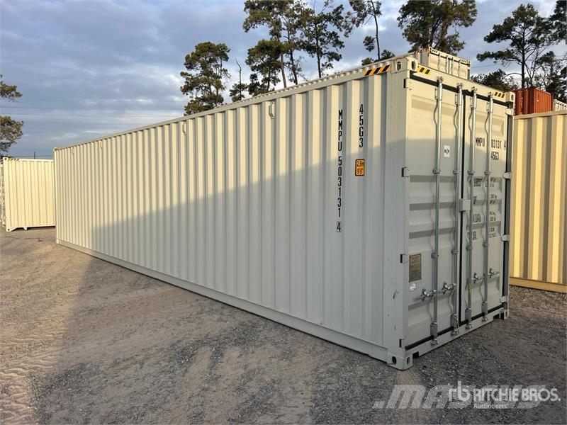  40 ft High Cube Multi-Door Storage Container Uzglabāšanas konteineri