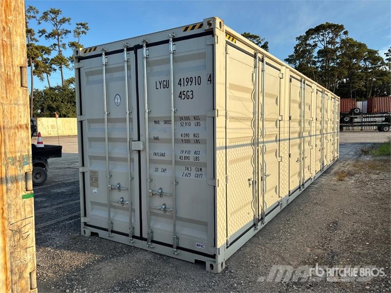 40 ft High Cube Multi-Door Storage Container Contenedores de almacenamiento
