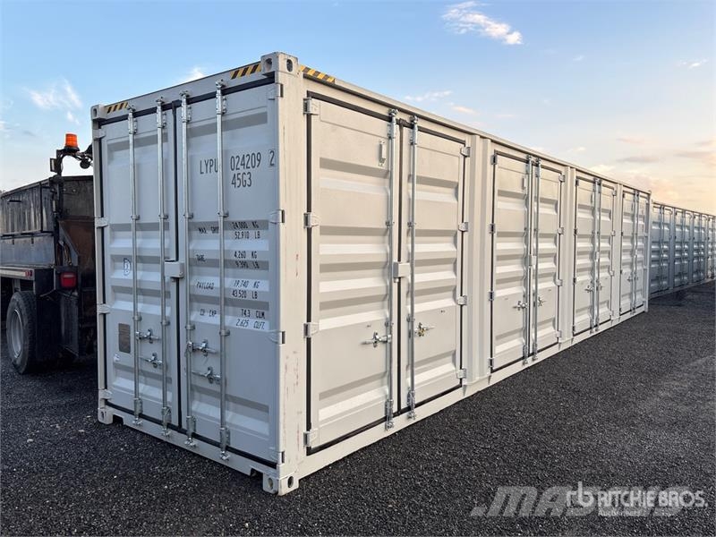 40 ft High Cube Multi-Door Storage Container Varastokontit