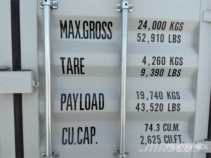 40 ft High Cube Multi-Door Storage Container Containere pentru depozitare