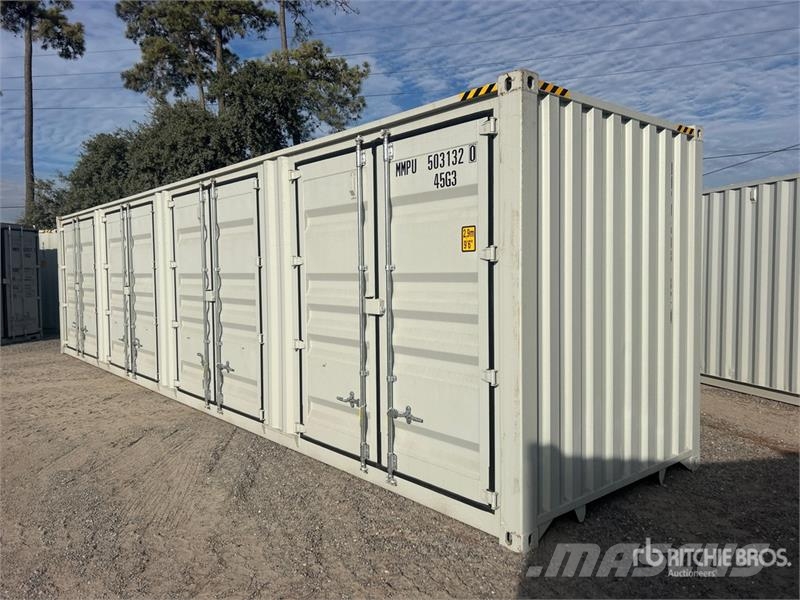 40 ft High Cube Multi-Door Storage Container Uzglabāšanas konteineri