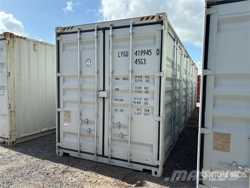  40 ft High Cube Multi-Door Storage Container 贮藏箱