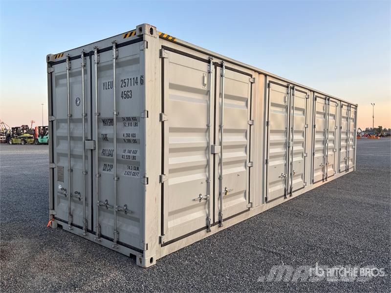  40 ft High Cube Multi-Door Storage Container Varastokontit