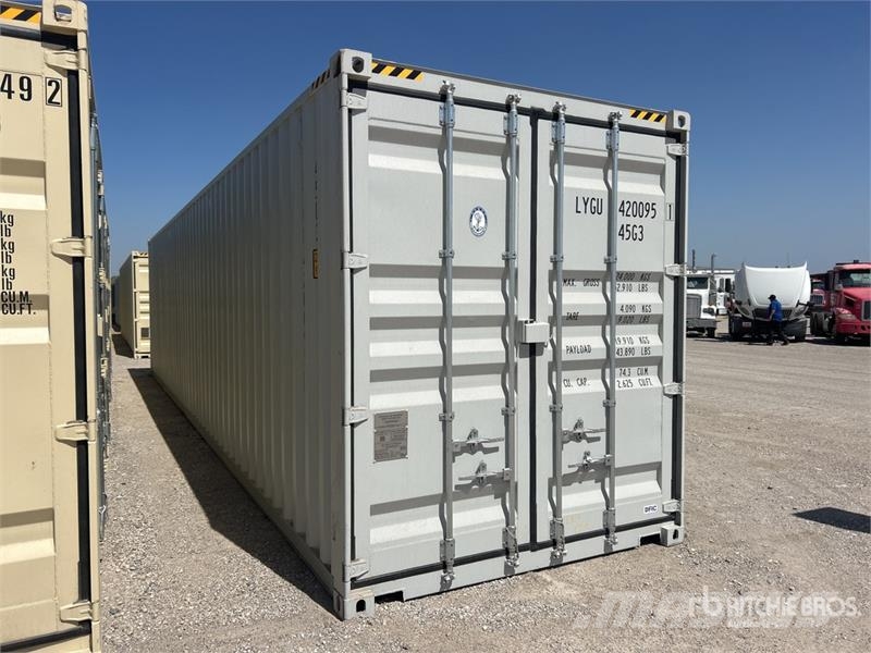 40 ft High Cube Multi-Door Storage Container Lagerbehälter