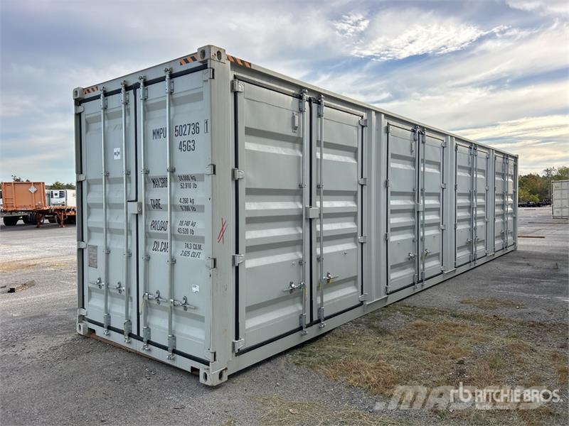 40 ft High Cube Multi-Door Storage Container Container αποθήκευσης