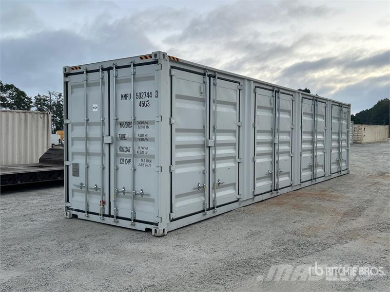  40 ft High Cube Multi-Door Storage Container Lagerbehälter