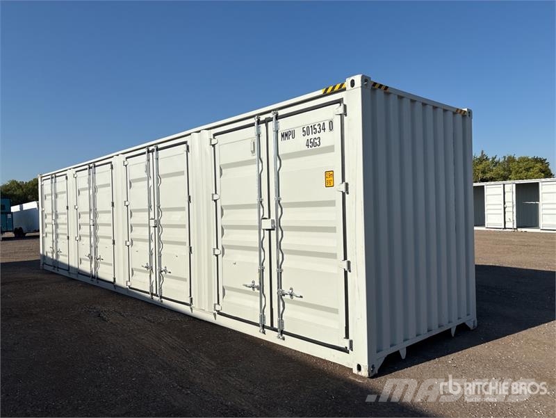 40 ft High Cube Multi-Door Storage Container Varastokontit