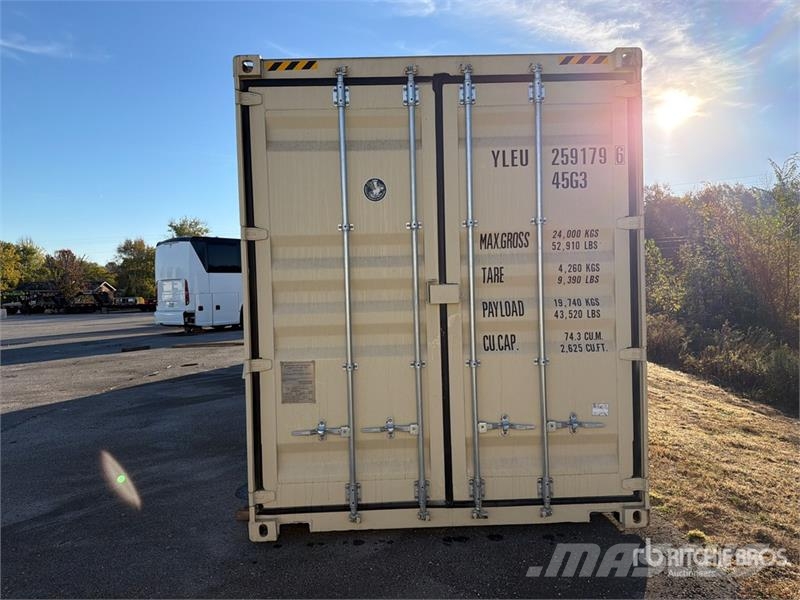  40 ft High Cube Multi-Door Storage Container Uzglabāšanas konteineri