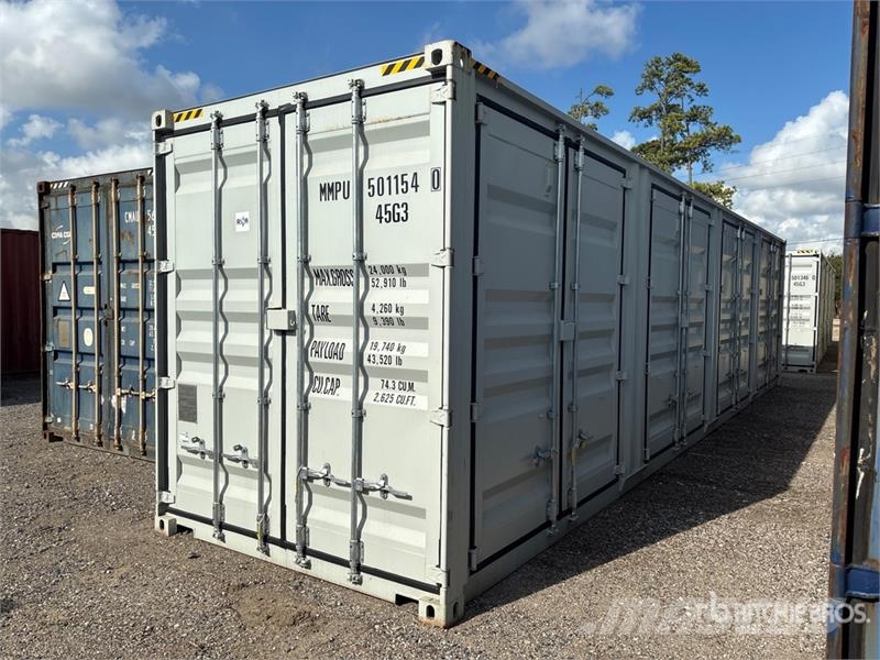 40 ft High Cube Multi-Door Storage Container Varastokontit