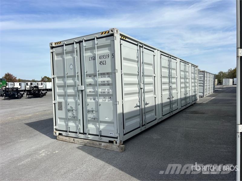  40 ft High Cube Multi-Door Storage Container (Unus Uzglabāšanas konteineri
