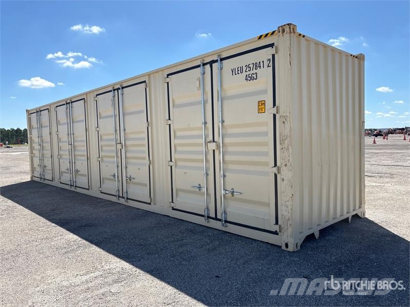 40 ft High Cube Multi-Door Storage Container Lagerbehälter