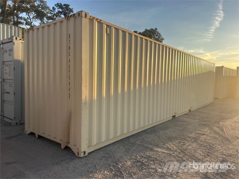 40 ft High Cube Multi-Door Storage Container Uzglabāšanas konteineri