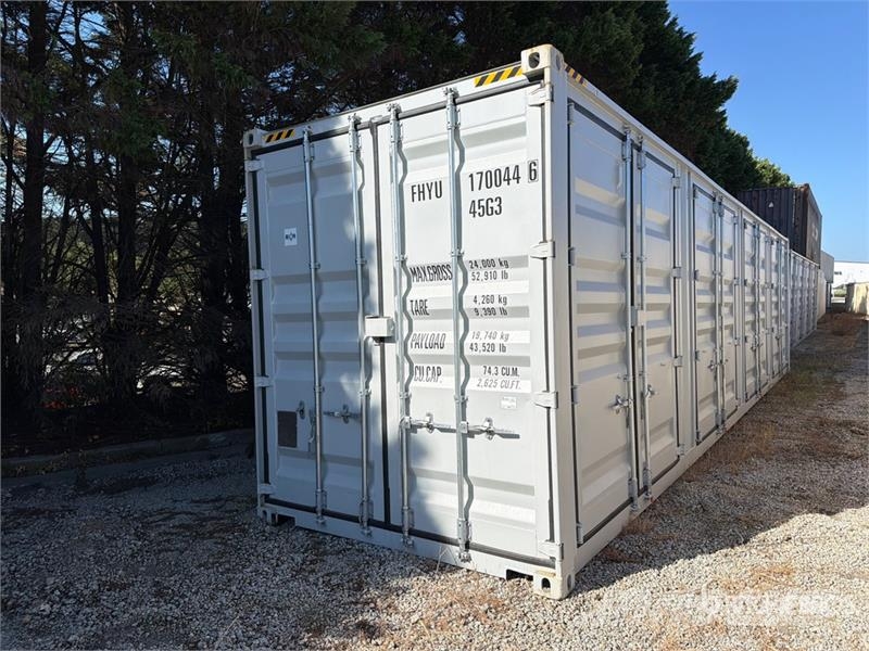 40 ft High Cube Multi-Door Storage Container 貯蔵