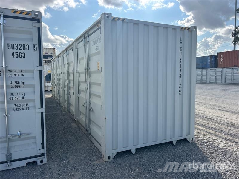 40 ft High Cube Multi-Door Storage Container Kontejnerji za skladiščenje