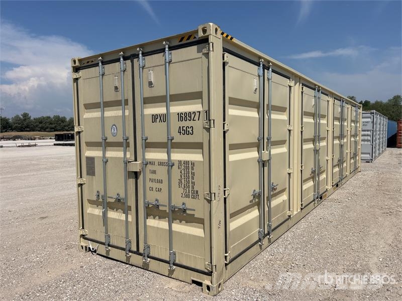  40 ft High Cube Multi-Door Storage Container Varastokontit
