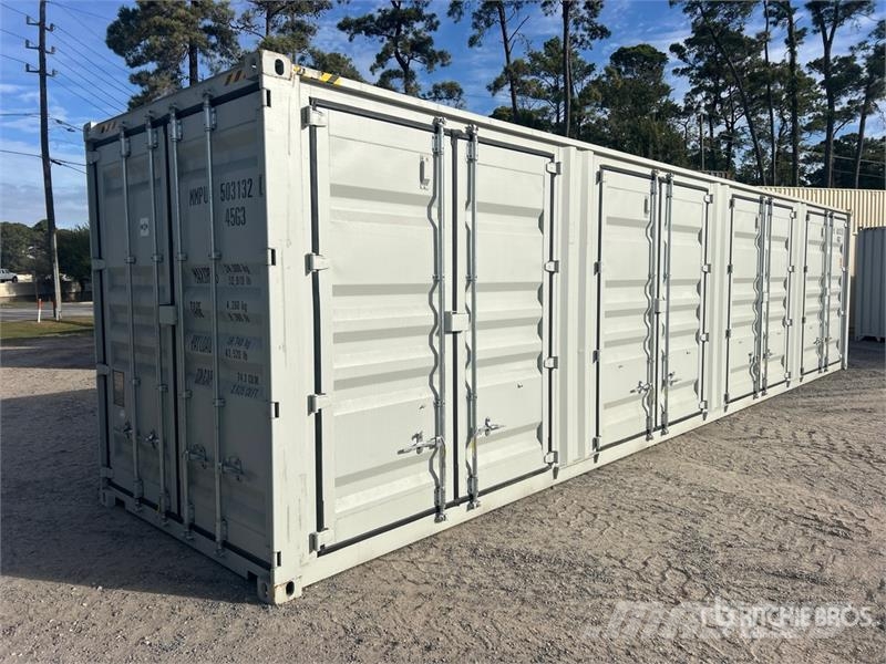 40 ft High Cube Multi-Door Storage Container Uzglabāšanas konteineri