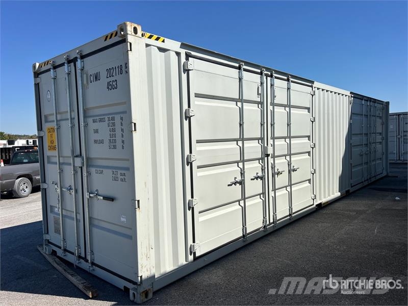 40 ft High Cube Multi-Door Storage Container (Unus 贮藏箱