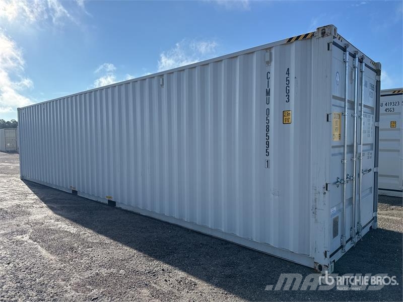 40 ft High Cube Multi-Door Storage Container Varastokontit