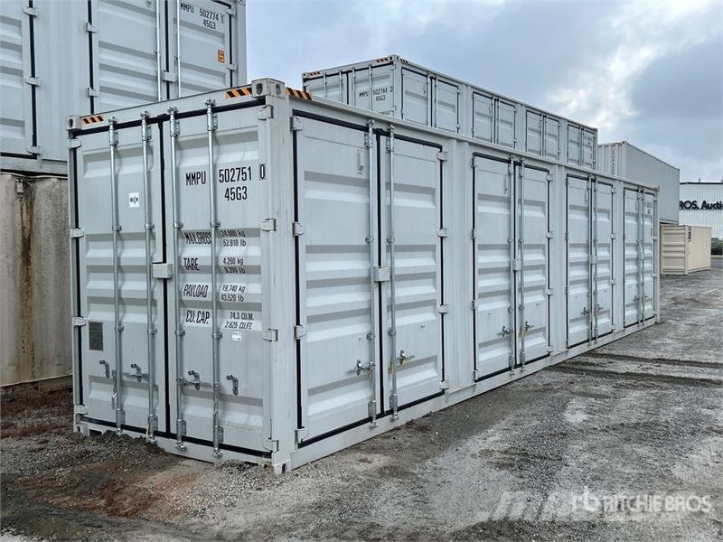 40 ft High Cube Multi-Door Storage Container Kontejnerji za skladiščenje