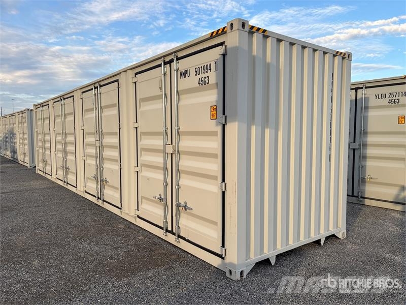 40 ft High Cube Multi-Door Storage Container Varastokontit