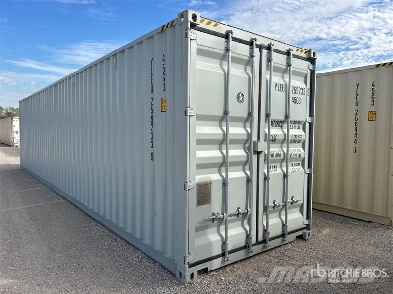  40 ft High Cube Multi-Door Storage Container Uzglabāšanas konteineri