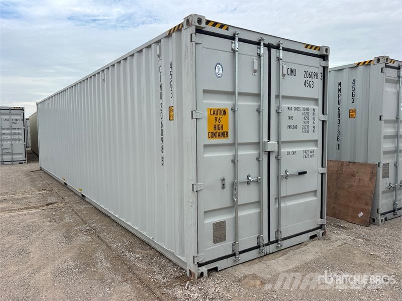40 ft High Cube Multi-Door Storage Container Kontejnerji za skladiščenje