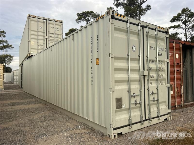  40 ft High Cube Multi-Door Storage Container Uzglabāšanas konteineri
