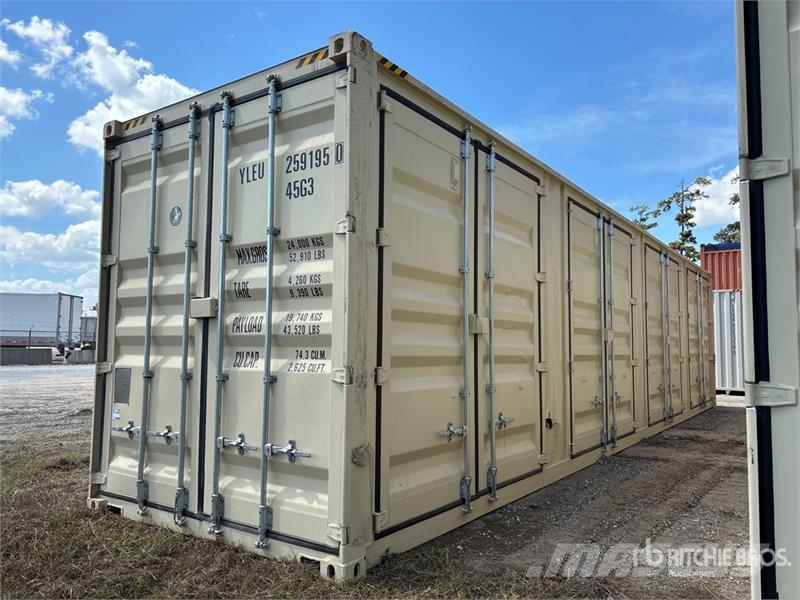  40 ft High Cube Multi-Door Storage Container Lagercontainere