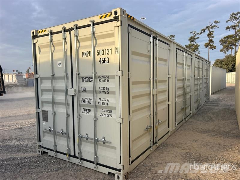  40 ft High Cube Multi-Door Storage Container Uzglabāšanas konteineri
