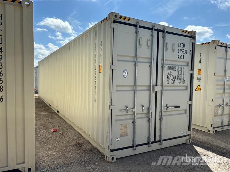 40 ft High Cube Multi-Door Storage Container Contenedores de almacenamiento