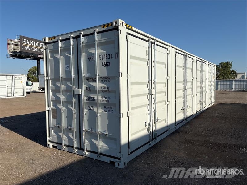 40 ft High Cube Multi-Door Storage Container Varastokontit