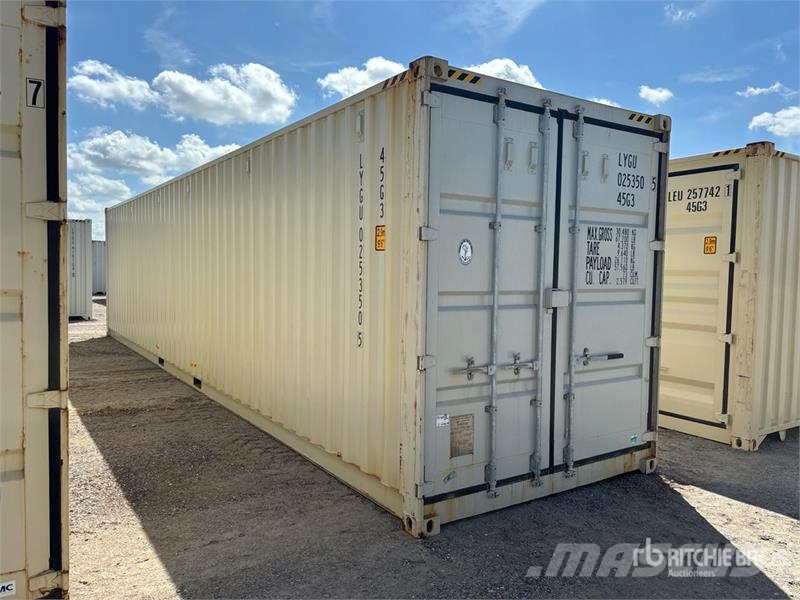 40 ft High Cube Multi-Door Storage Container Contenedores de almacenamiento