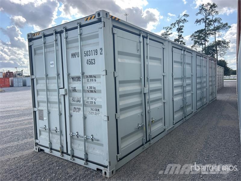 40 ft High Cube Multi-Door Storage Container Kontejnerji za skladiščenje