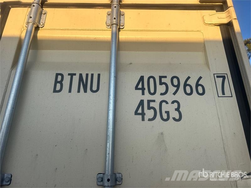 40 ft High Cube Multi-Door Storage Container Uzglabāšanas konteineri