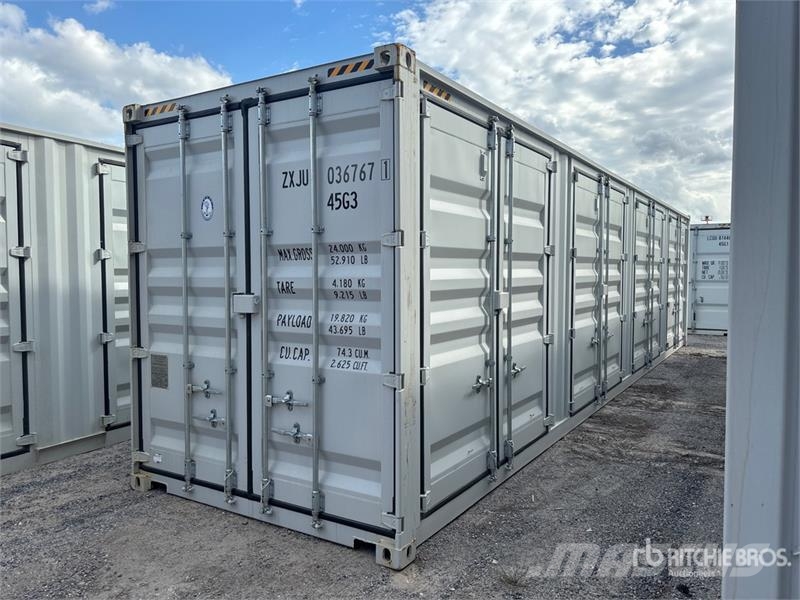 40 ft High Cube Multi-Door Storage Container Lagerbehälter