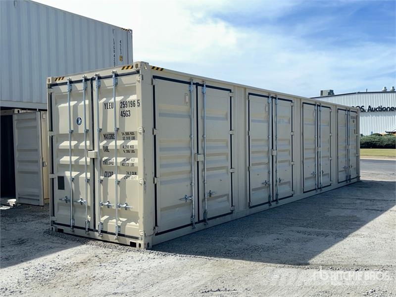  40 ft High Cube Multi-Door Storage Container 贮藏箱