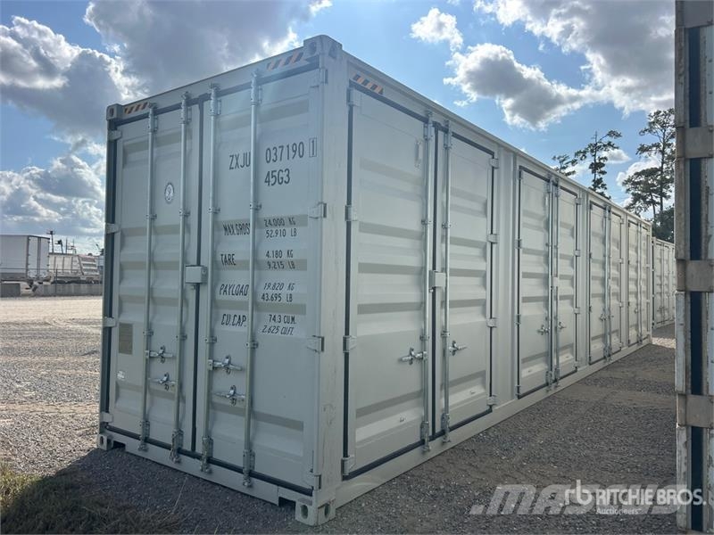 40 ft High Cube Multi-Door Storage Container Kontejnerji za skladiščenje